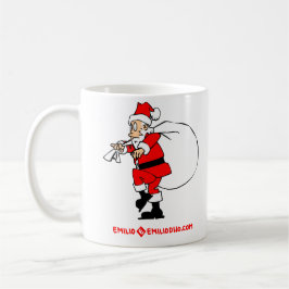 Caneca De Café quiet santa
