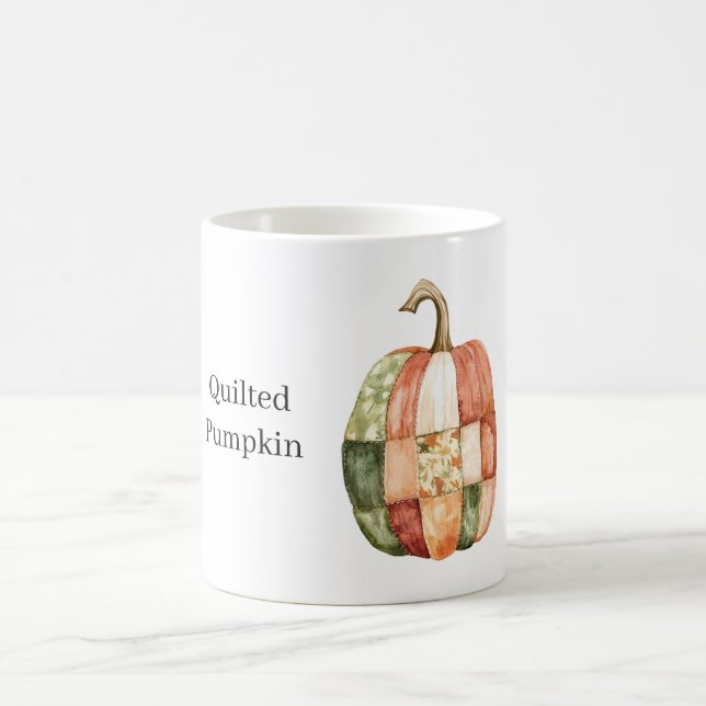Caneca De Café Quilted Pumpkin Patches (Centro)