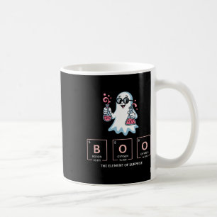 Caneca De Café Química Boo Elemento De Química Surpresa E Cuta