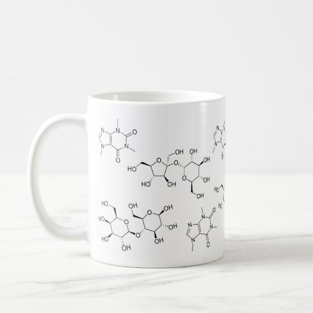 Caneca De Café Química de chá e café (Esquerda)