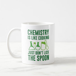 Caneca De Café Química é como Cozinhar