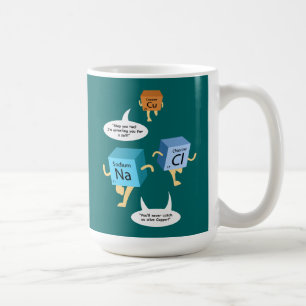 Caneca De Café Química periódica de Mesas