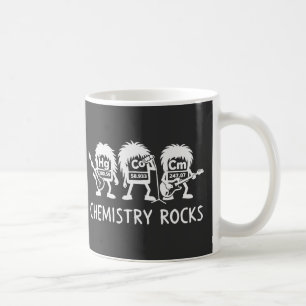 Caneca De Café Química Rocks Banda de Rock de Ciência