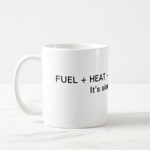 CANECA DE CAFÉ QUÍMICA SIMPLES