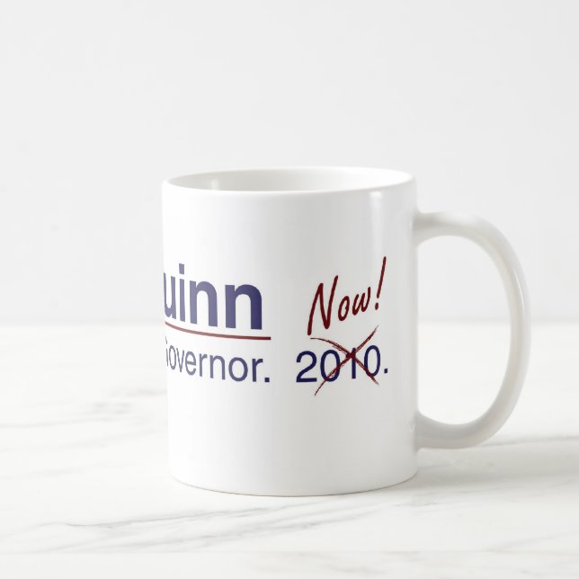 Caneca De Café Quinn para o governador (Direita)