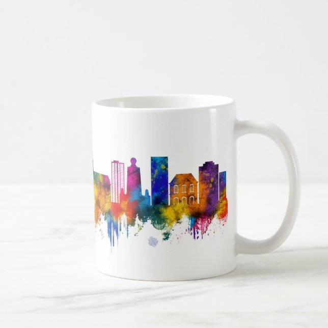 Caneca De Café Quito Equador Skyline (Direita)