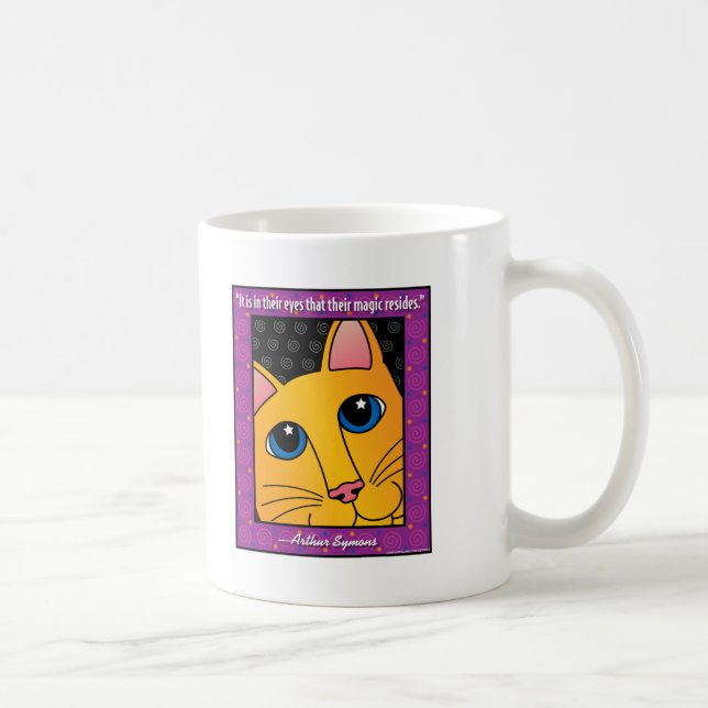 Caneca De Café QuoteCat1 (Direita)