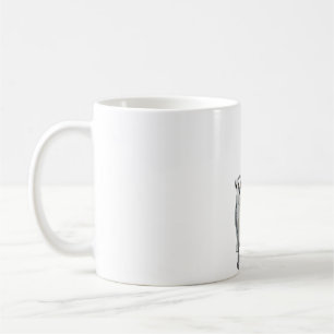 Caneca De Café R é para o Lemur Alvo