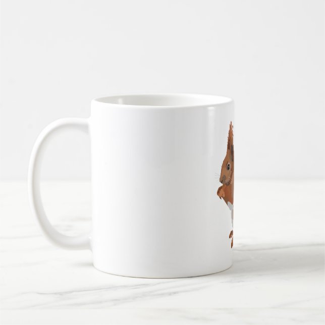 Caneca De Café R é para Red Squirrel (Esquerda)