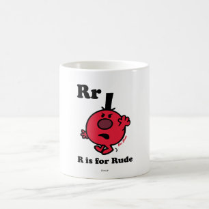 Caneca De Café R é para Rude