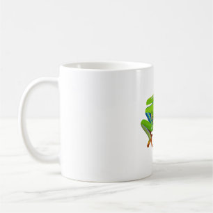 Caneca De Café R é para Sapo de Árvore de Olhos Vermelhos