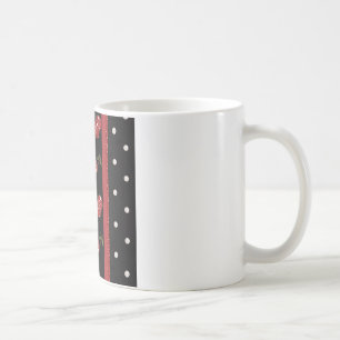 Caneca De Café RAB Rockabilly Muito Cherry Black