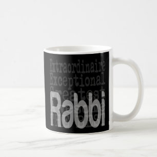 Caneca De Café Rabbi Extraordinaire