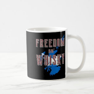 Caneca De Café Rabbie Burns Cita Liberdade Cores Escoceses Whisky