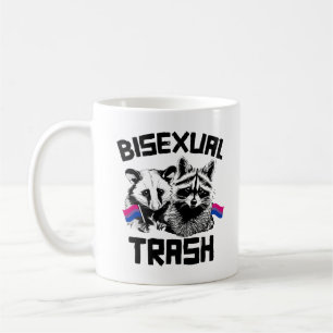 Caneca De Café Raça de lixo bissexual e Possum