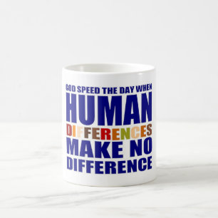 Caneca De Café Raça e etnia devem importar