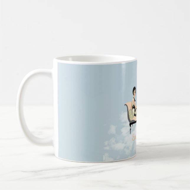 Caneca De Café Racamier nas nuvens (Esquerda)