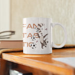 Caneca De Café Raccoon joga futebol futebol Engraçado Texto Perso<br><div class="desc">Um guaxinim joga futebol. Uma caneca personalizada engraçada projetada para celebrar a Copa do Mundo de 2022. Pegue este design para seus amigos que gostam de futebol ou futebol e assista a Copa do Mundo com você! Personalizou as palavras como quiser! #futebol #futebol #copa do mundo2022quatar #copa do mundo #copa...</div>