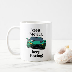 Caneca De Café Race Car Racer Birthday