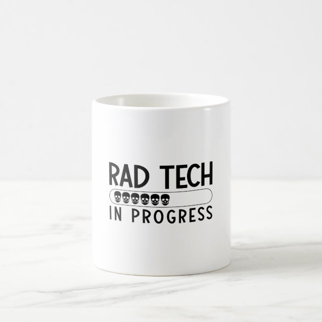 Caneca De Café Rad Tech In Progress Radiology Tech Technologist (Centro)