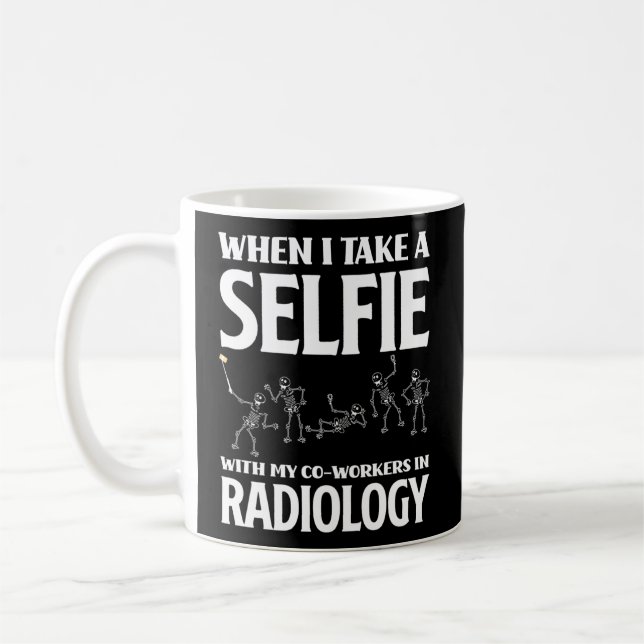 Caneca De Café Rad Tech Xray Tech Radiology Technicology Technico (Esquerda)