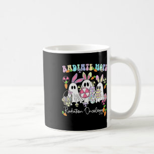 Caneca De Café Radiação da páscoa Oncologia Rad Cute Ghos
