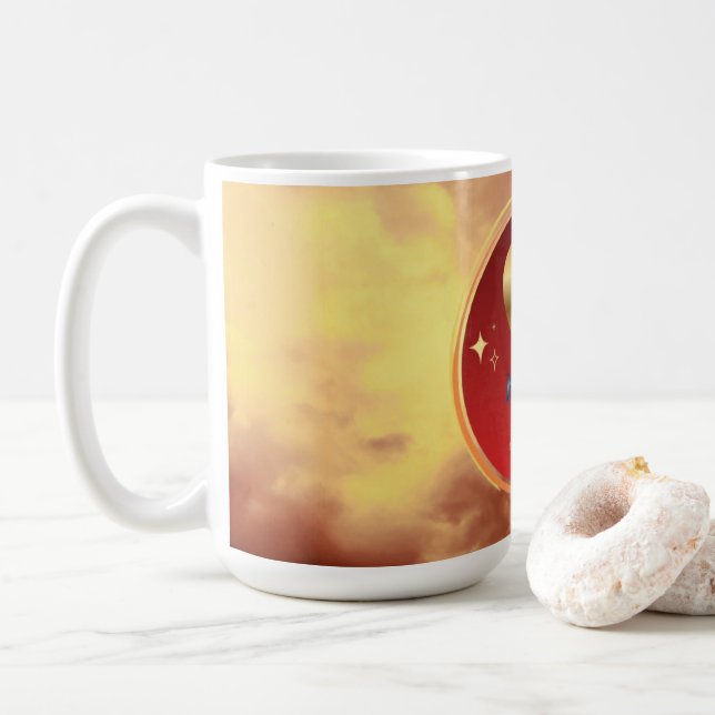 Caneca De Café Radiant Eternal Love (Com Donut)
