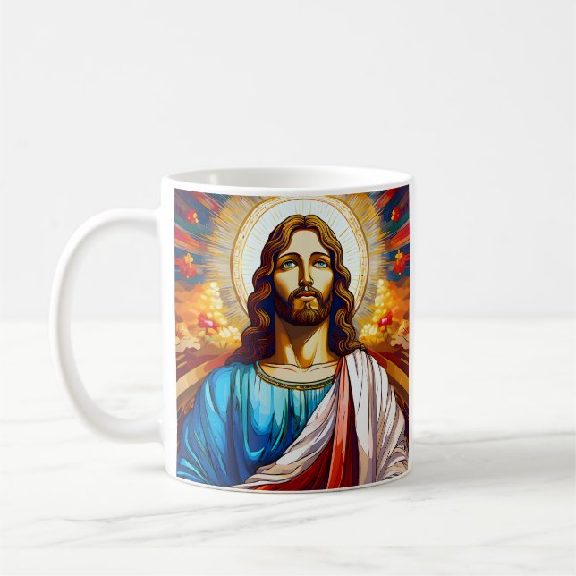 Caneca De Café Radiant Savior Art (Esquerda)