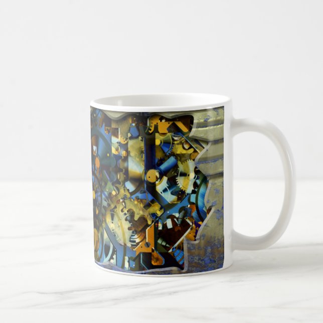 Caneca De Café Radical Steampunk 8 Mug (Direita)