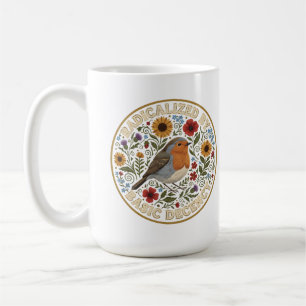Caneca De Café Radicalizados pela Decência Básica Amantes de páss