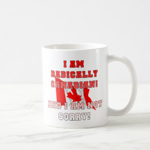 Caneca De Café Radicalmente Canadense
