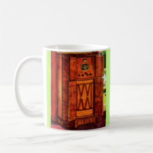 Caneca De Café rádio de console de 1937