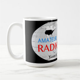 Caneca De Café Rádio Mundial Amateur Ativo