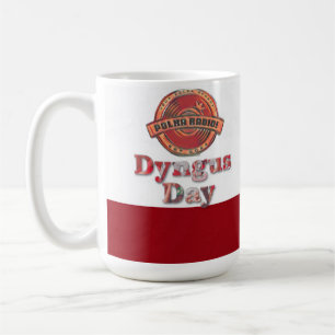 Caneca De Café Rádio Polca do Dia de Dyngus Masculino