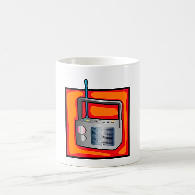 Caneca De Café Rádio Retro (Criador carregado)