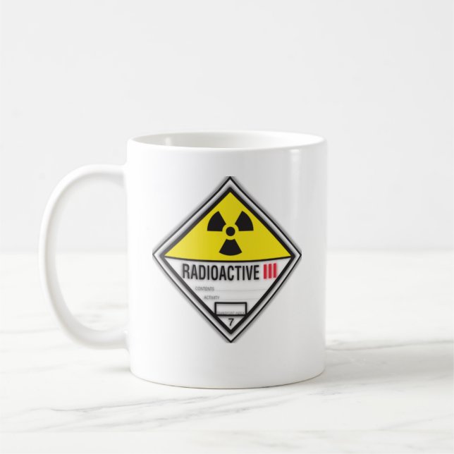 Caneca De Café Radioativo (Esquerda)