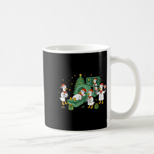 Caneca De Café Radiologia Ganso Engraçado Ct Scan Natal Raio X En