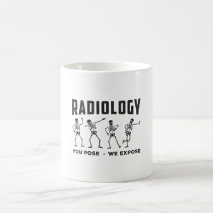 Caneca De Café Radiologia Que Você Pose Expormos Raio-X Tecnológi