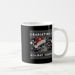 Caneca De Café Radiologia Radiação Feriado Cheer X-ray Skeleton C