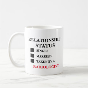 Caneca De Café Radiologista do Estado da Relação