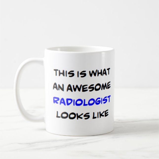 Caneca De Café radiologista, incrível (Esquerda)