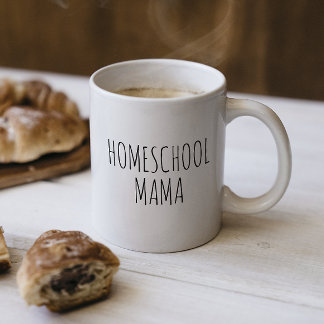 Caneca De Café RAE DUNN inspirou "Homeschool Mama"