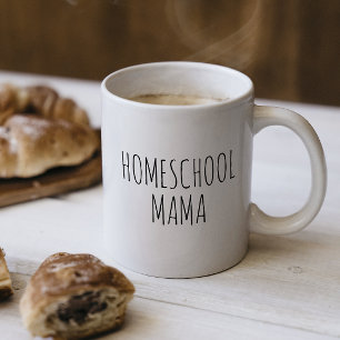 Caneca De Café RAE DUNN inspirou "Homeschool Mama"