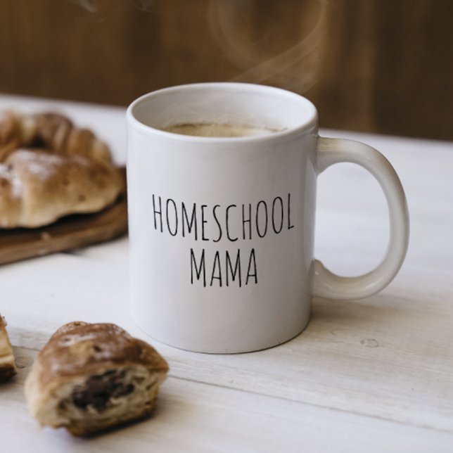 Caneca De Café RAE DUNN inspirou "Homeschool Mama" (Criador carregado)