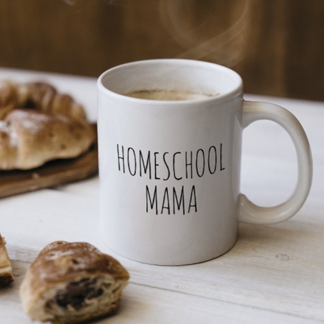 Caneca De Café RAE DUNN inspirou "Homeschool Mama" (Criador carregado)