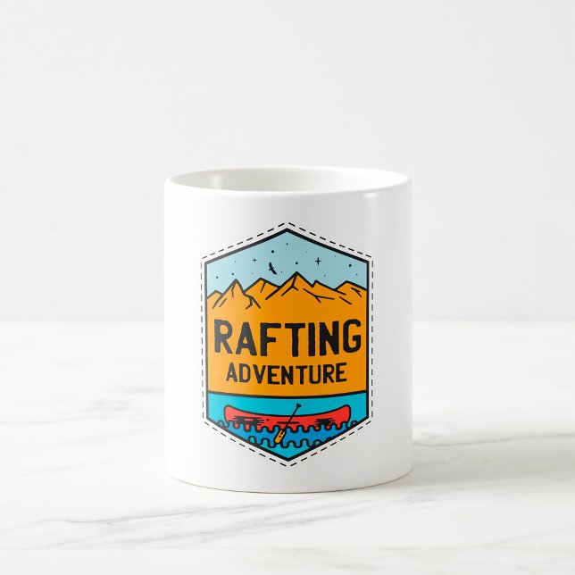 Caneca De Café Rafting Adventure (Criador carregado)