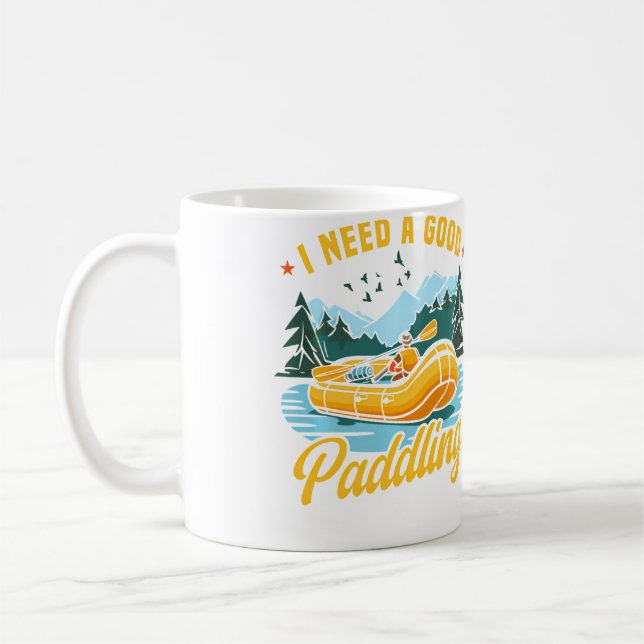 Caneca De Café Rafting em Águas Brancas (Esquerda)