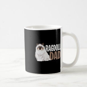 Caneca De Café Ragdoll Cat Pai Engraçado Proprietário de Gatos Am