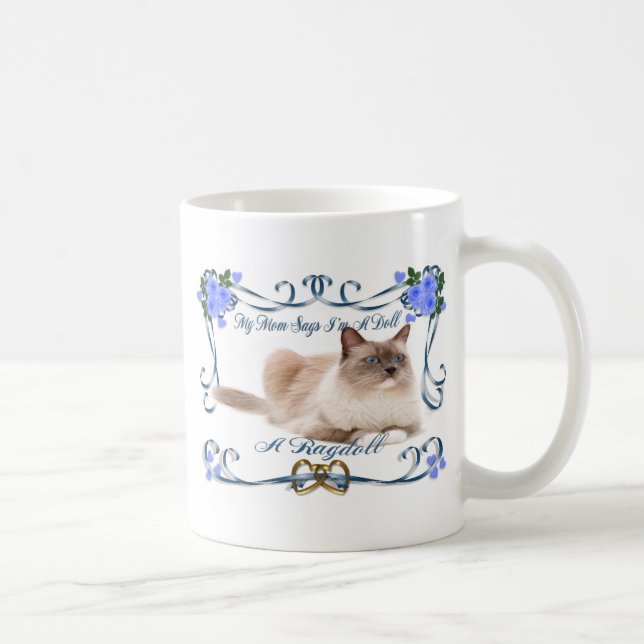 Caneca De Café Ragdoll Mugs (Direita)