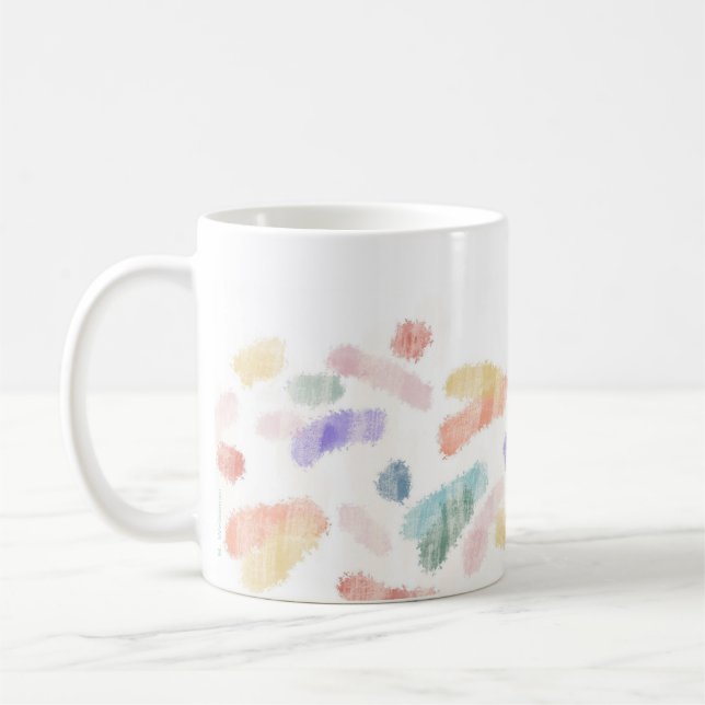 Caneca De Café "RAINBOW AIR, AGORA EMBARDANDO" Clássica Mug, 11 o (Esquerda)